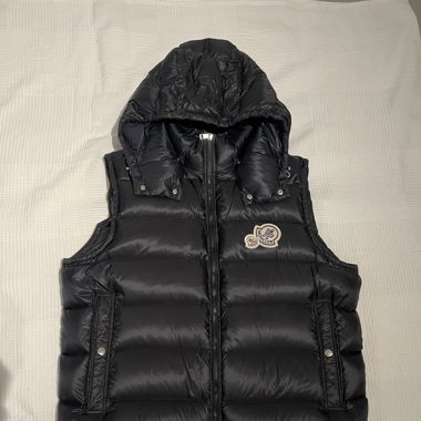 Schwarzes Moncler Gilet