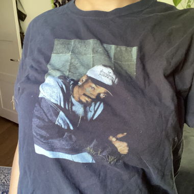 Grafik-Snoop-Dogg-T-Shirt