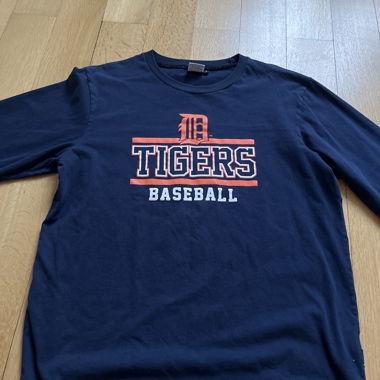 T-shirt à manches longues Detroit Tigers