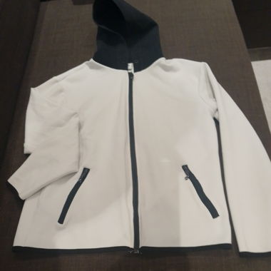 Tuta ZARA bianco/nero