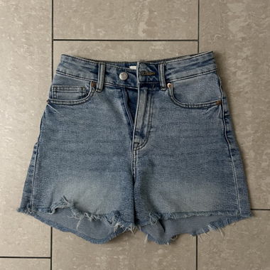 Jeansshort, blau