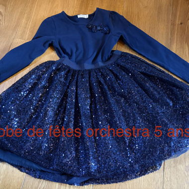 Abito da festa con paillettes per bambini