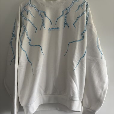 Maglione con motivo a fulmine