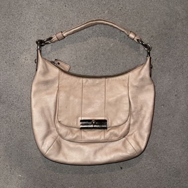 Borsa Coach in Pelle Beige