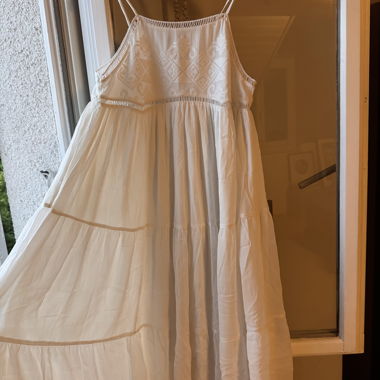 Abito estivo boho bianco di Benetton