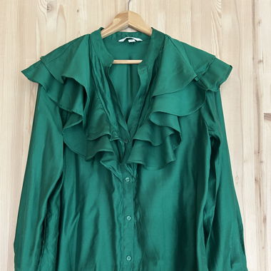 Bluse mit Volants von H&M
