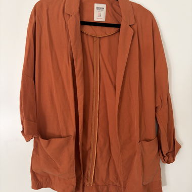 Blouson Blazer oversize Bershka