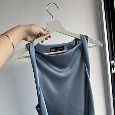 Robe zara bleu
