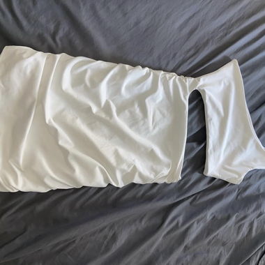 White SHEIN Top