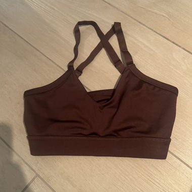 Brassière de sport marron