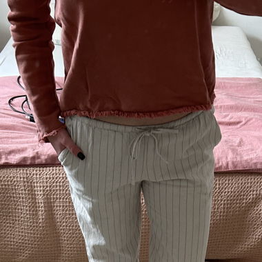 Leinen Hose 