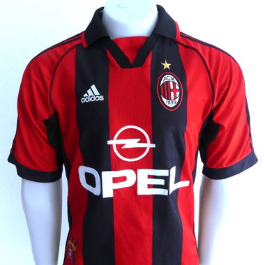 Home, Milan AC 1998-99, Weah, vintage jersey