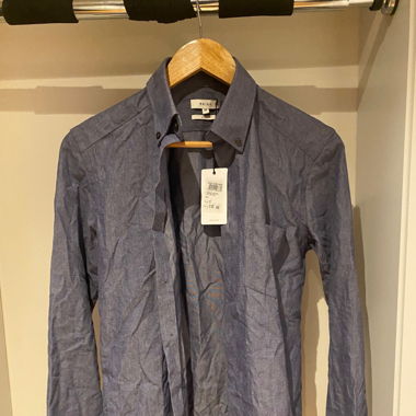 Chemise gris foncée jamais portée Reiss