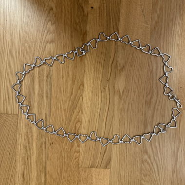 Heart Chain Belt - Brandy Melville