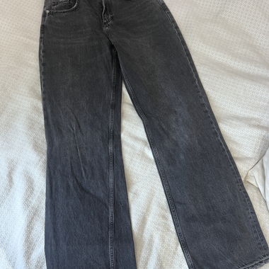 jeans noirs longueur totale