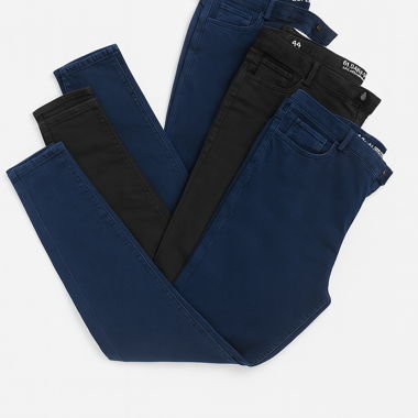 Lotto 3 jeans skinny vita alta
