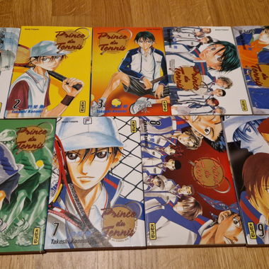 Manga The Prince of Tennis - Volumi 01 a 09