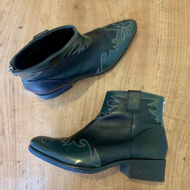 ASOS Cowboy Boots, Black