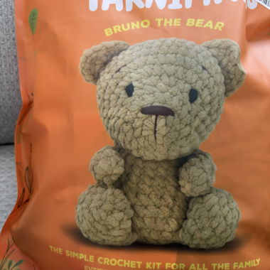 Kit all’uncinetto Yarnimals – Orso