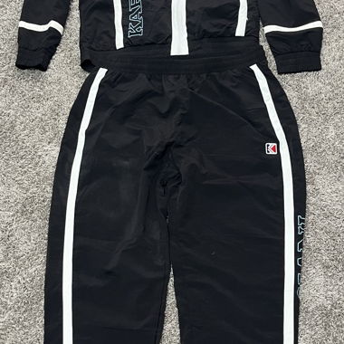 Kani Kani Trainingsanzug  SchwarzWeiß  Retro Style