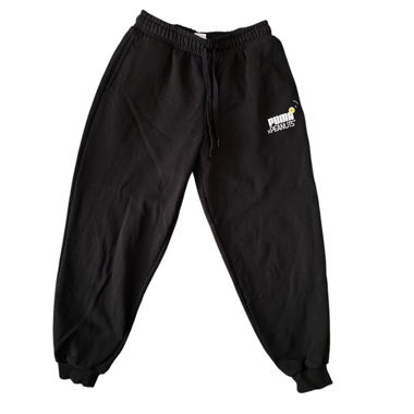 black puma x peanuts sweatpants 