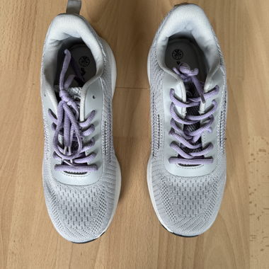 Chaussures de course gris/violet