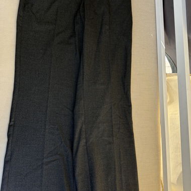 Mango Black Fabric Trousers