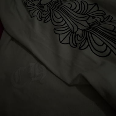 Chrome Hearts weisser Langarm