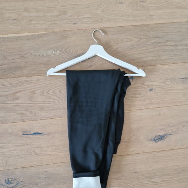 Leggings schwarz, warm gefüttert 