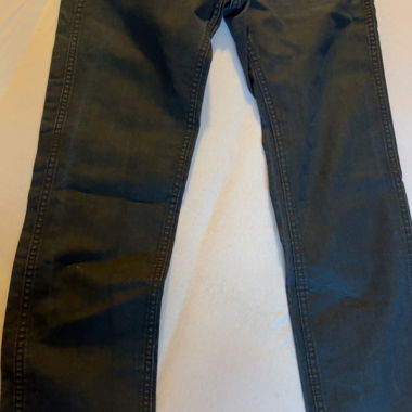 Schwarzer Jeansblau Straight-Cut