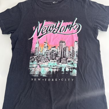 T-shirt nero New York City