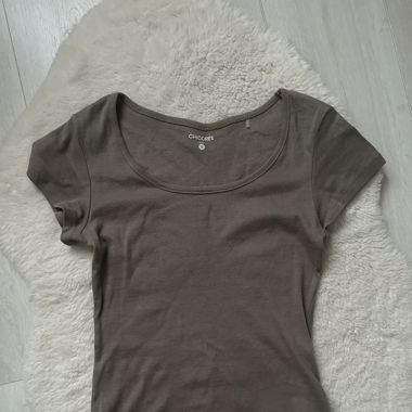 braunes strechy tshirt