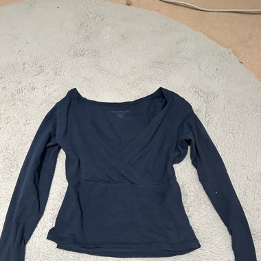 Kurzes langarm Top