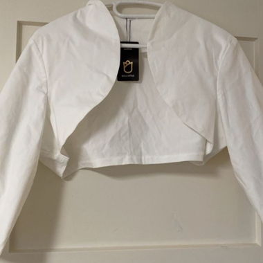 Weisses Bolerose Bolero 3XL