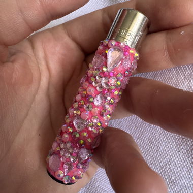  briquet y2k-CLIPPER en rose