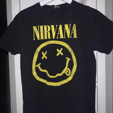 T-shirt della band Nirvana