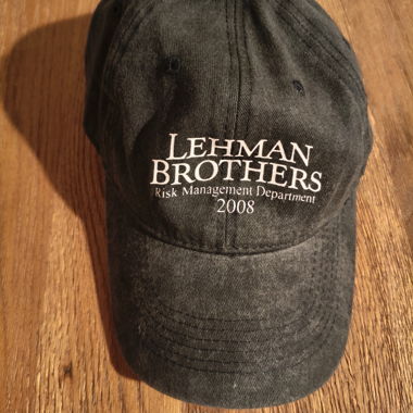 Lehman Brothers baseball cap