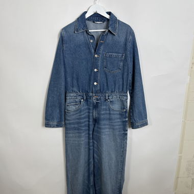 Zara Denim Jumpsuit