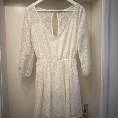 White summer dress