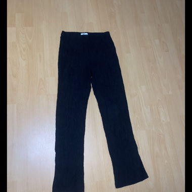 Pantalon en tissu noir H&M taille M élégant