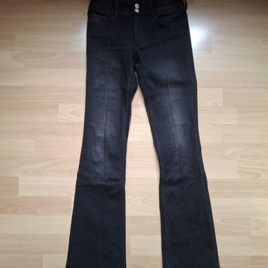 Jeans flare noir