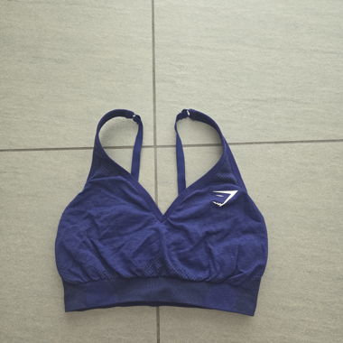 Reggiseno sportivo Gymshark blu
