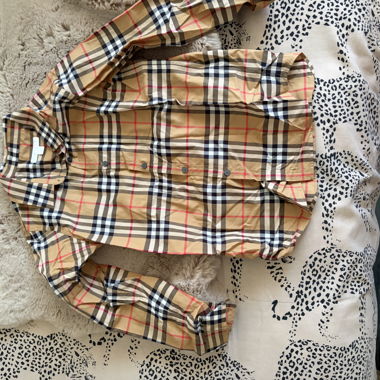 Burberry-Karierte Hemd
