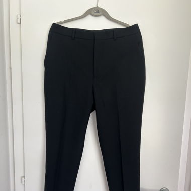 Pantalon de costume noir Droit The Kooples