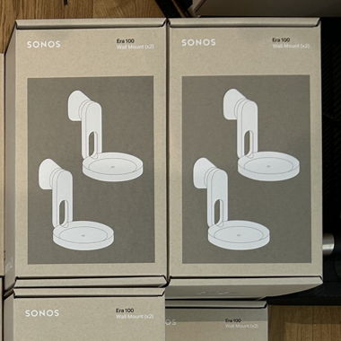 Sonos Lautsprecher und Halterungen zu verkaufen