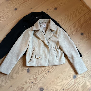 Set ZARA giacche biker corte S