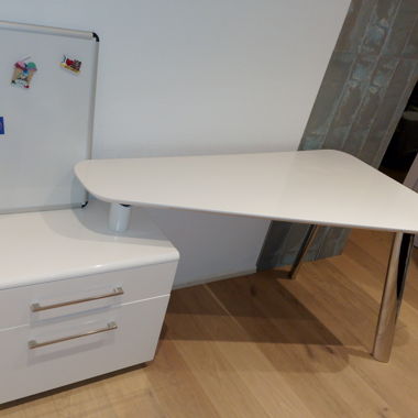Set da scrivania bianco