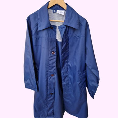 Vintage Nylon Regenmantel / Raincoat