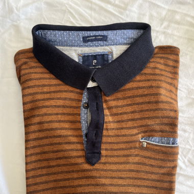 Polo Pierre Cardin Vintage maniche lunghe