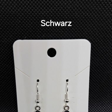 Ohrringe nickelfrei schwarz